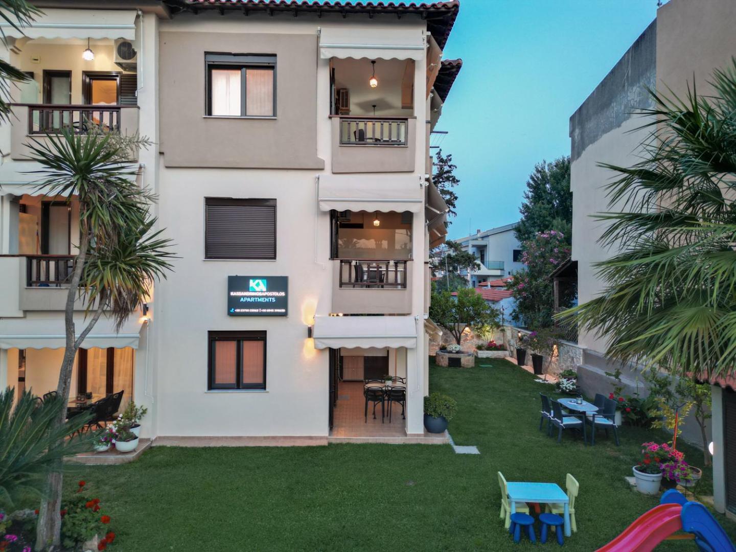 Kassandrinos Apartments Apostolos Nikiti  Ngoại thất bức ảnh